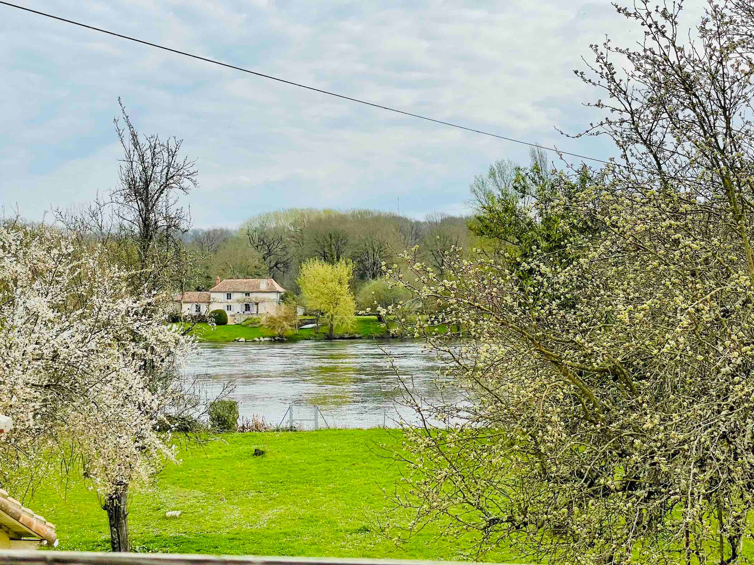 view of the river